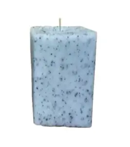 Vela Artesanal Aromatizada Efecto De Piedra - Velas e Insumos León