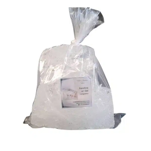 Parafina en Gel para velas 1 Kg - Velas e Insumos León - Distribuidora de insumos para velas en Bogotá y Colombia