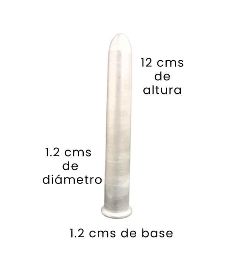 Mecha con base para velas - 12cm