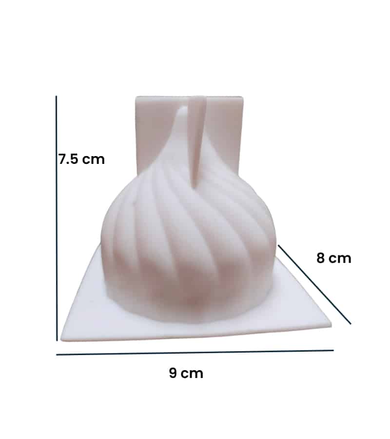 Molde de silicona Cebolla 3D Para Velas