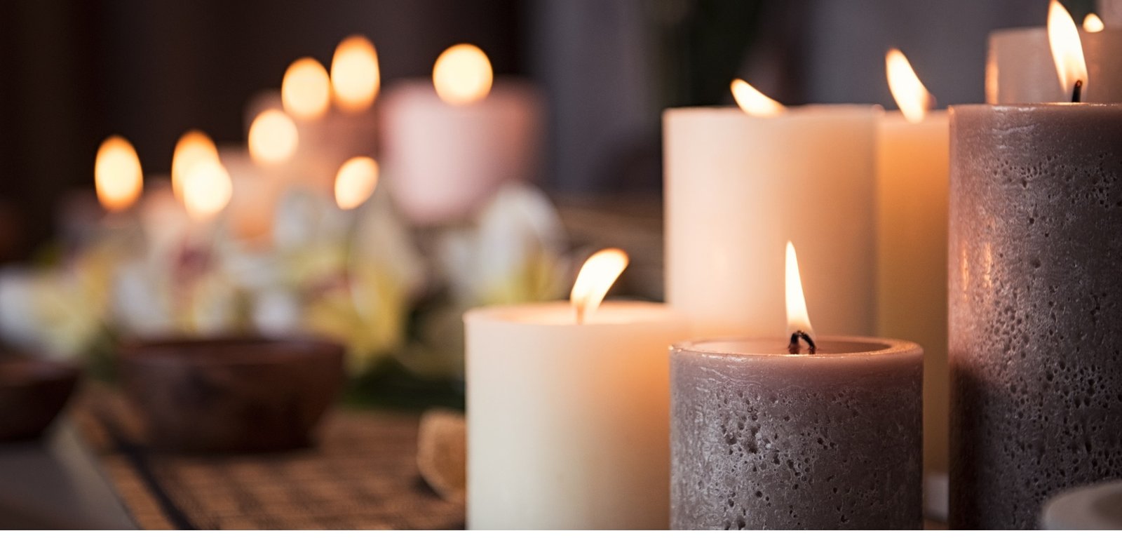 Diferentes tamaños de velas aromáticas. 5 tips para elegir la