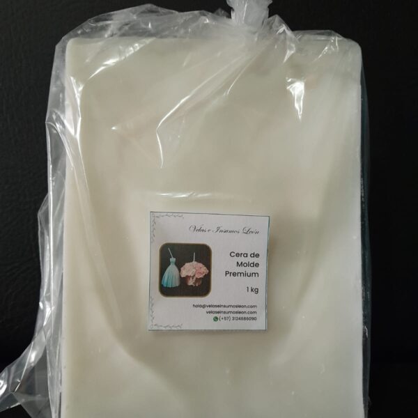 Cera de molde premium - Velas e Insumos León - Cera de molde - Cera de molde para velas - Cera para velas desmoldadas