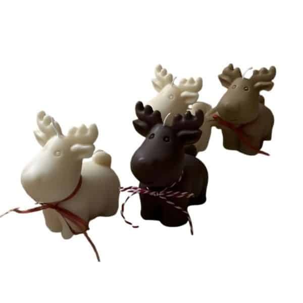 Moldes de silicona navideño Reno - Velas e Insumos León
