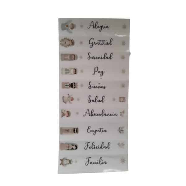 Stickers para velitas de 7 de diciembre - Velas e Insumos León