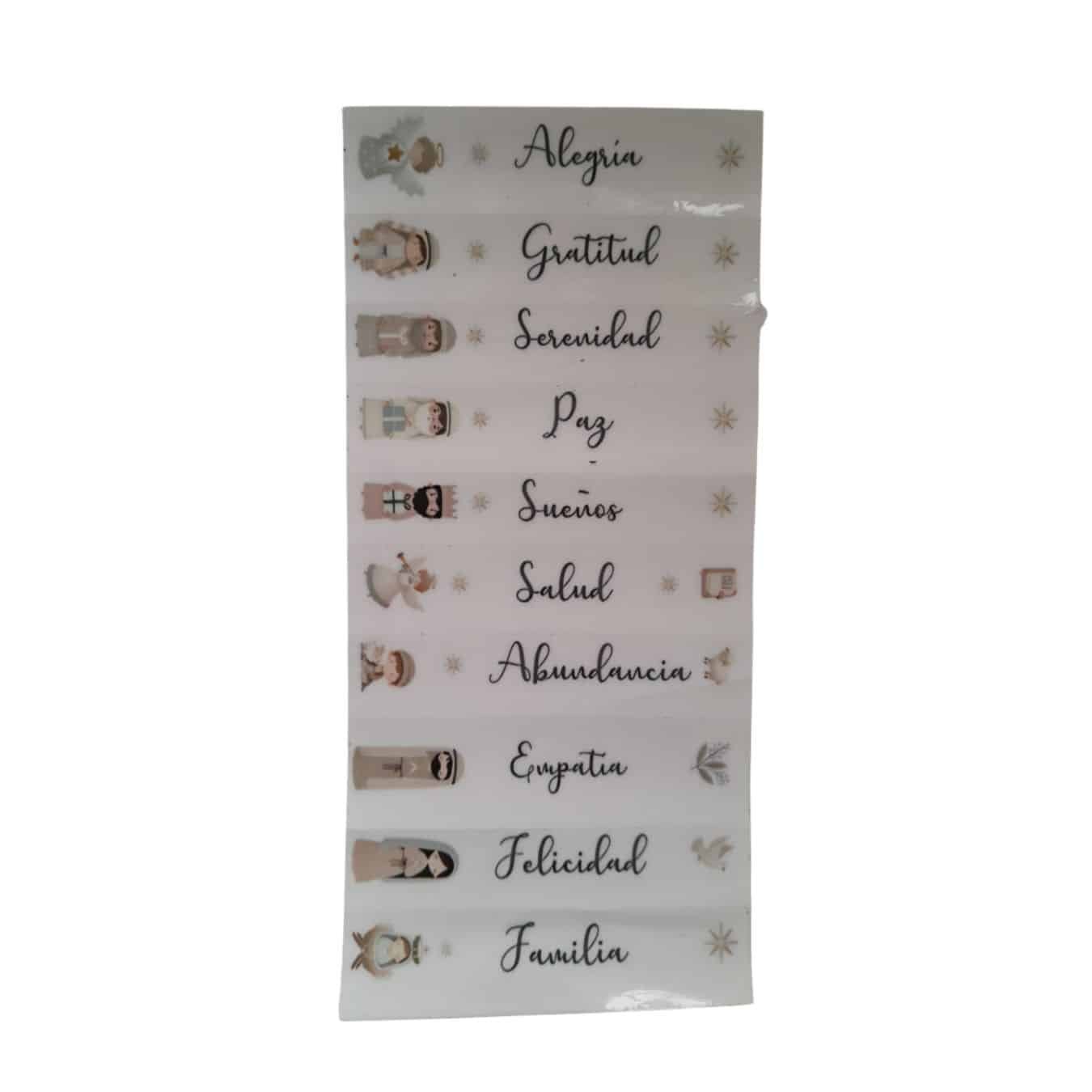 Stickers para velitas de 7 de diciembre - Velas e Insumos León