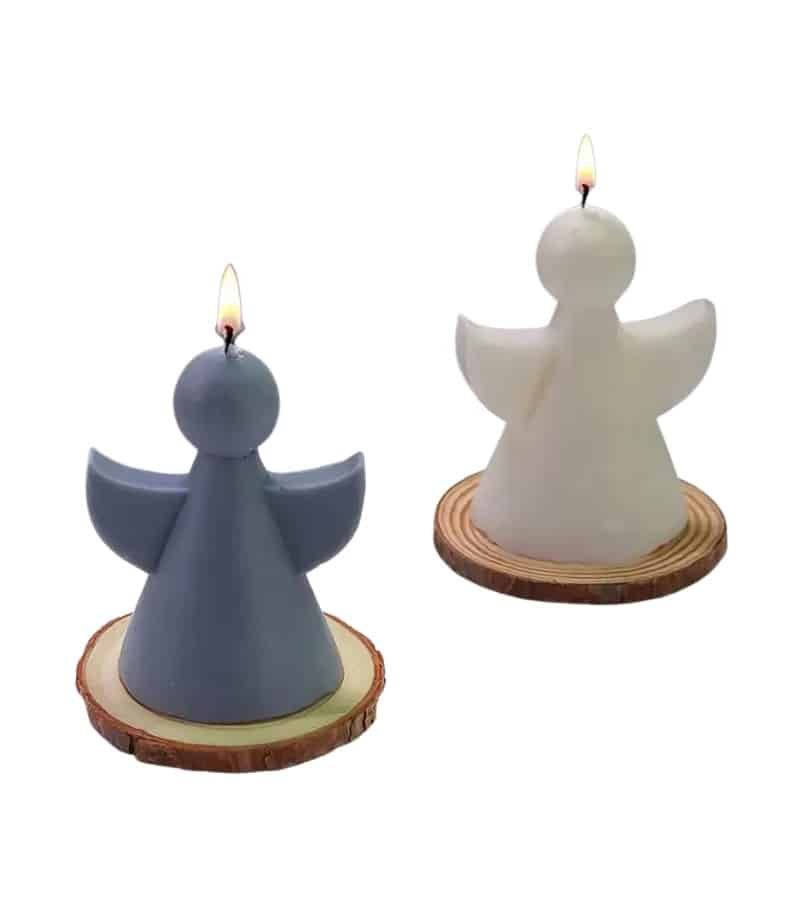 molde de silicona ángel - diseño minimalista - Velas e Insumos León