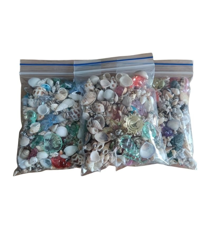 Bolsa Conchitas decorativas para velas - Velas e Insumos León