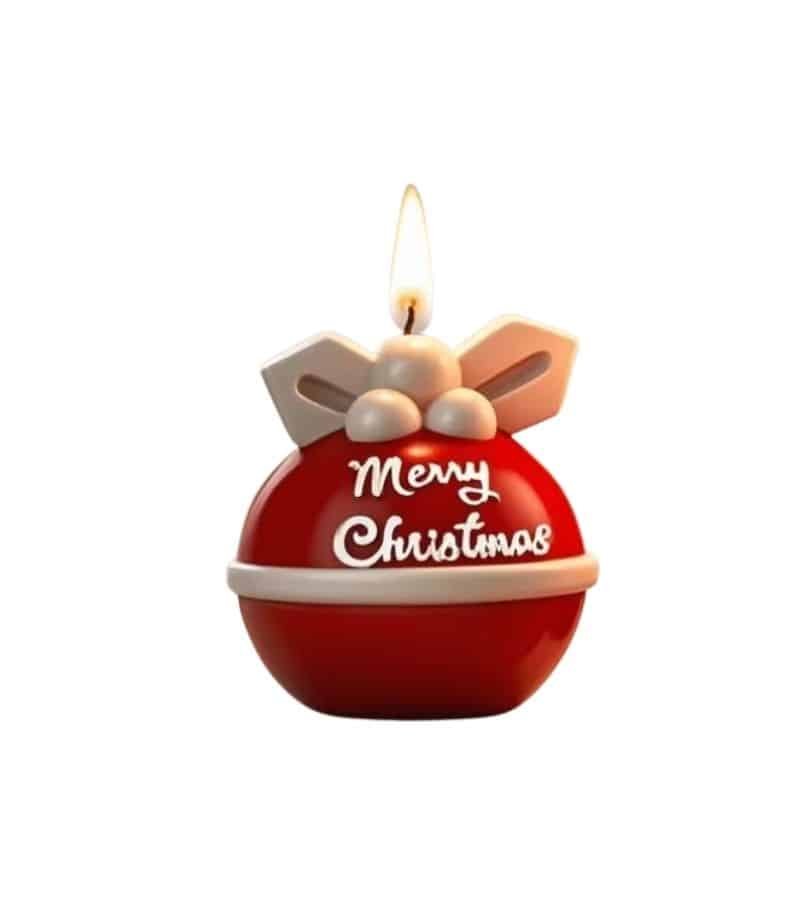 Molde de Silicona Bolita navideña - Velas e Insumos León