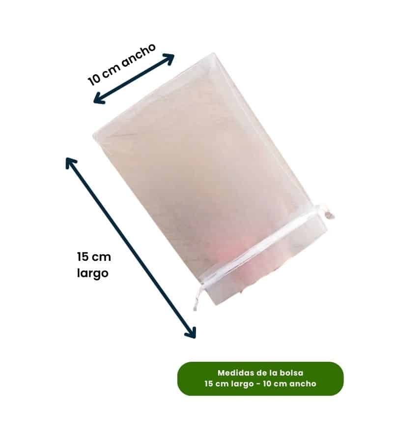 Bolsa De Organza O Tul Con Cierre De Cordón - Velas e Insumos León
