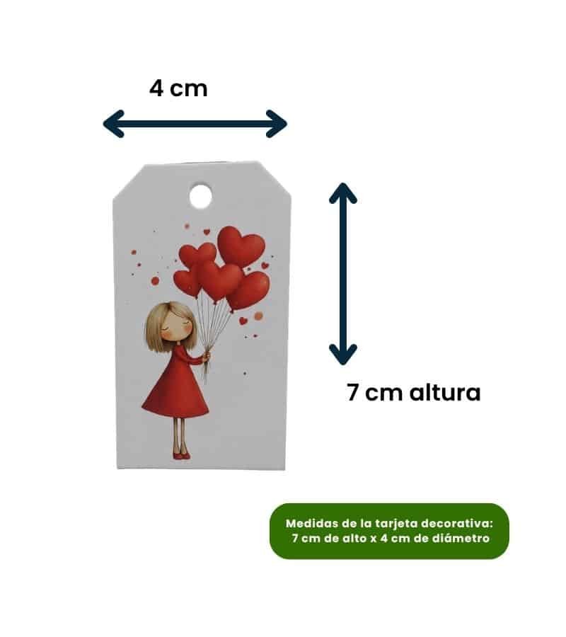 Tarjeta decorativa - Unidad - Velas e Insumos León
