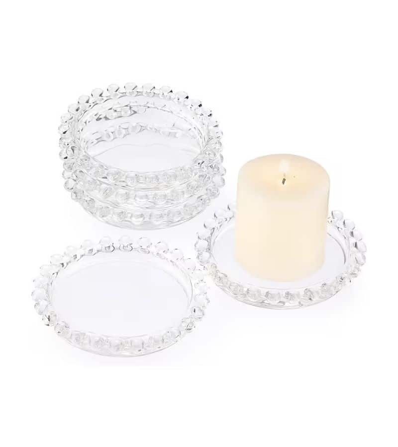 Porta Vela En Plástico Transparente - Velas e Insumos León