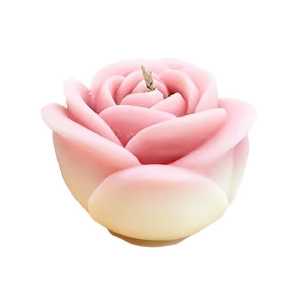Molde de Silicona 3D Rosa Gigante - Velas e Insumos León