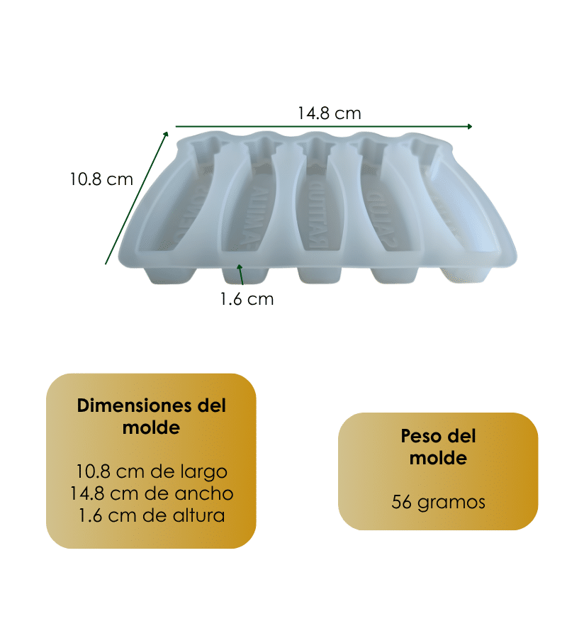 Molde para velitas de los deseos